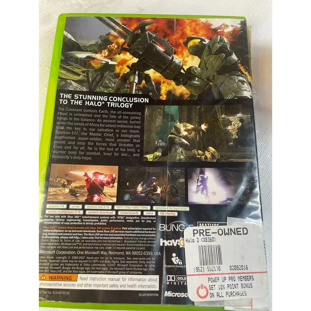 Microsoft XBOX 360 Halo 3 EUC